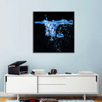 Underwater Bubble Motion Wall Art