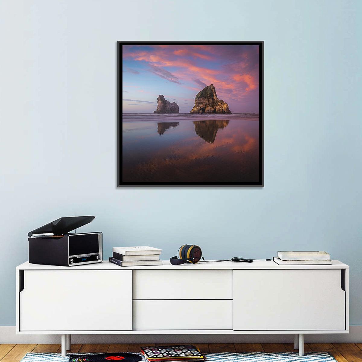 Wharariki Beach Sunrise Wall Art