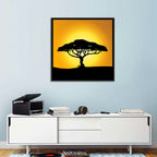 Acacia at Sunset Wall Art