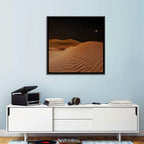 Starry Desert Night Wall Art