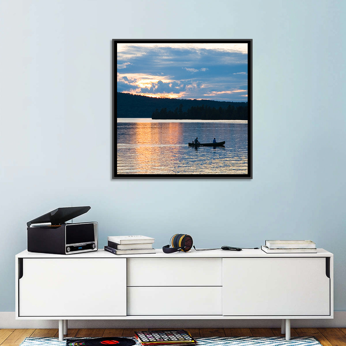 Moosehead Lake Sunset Wall Art