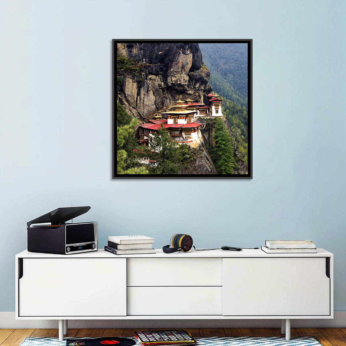 Tiger's Nest Monastery, Paro Bhutan Wall Art