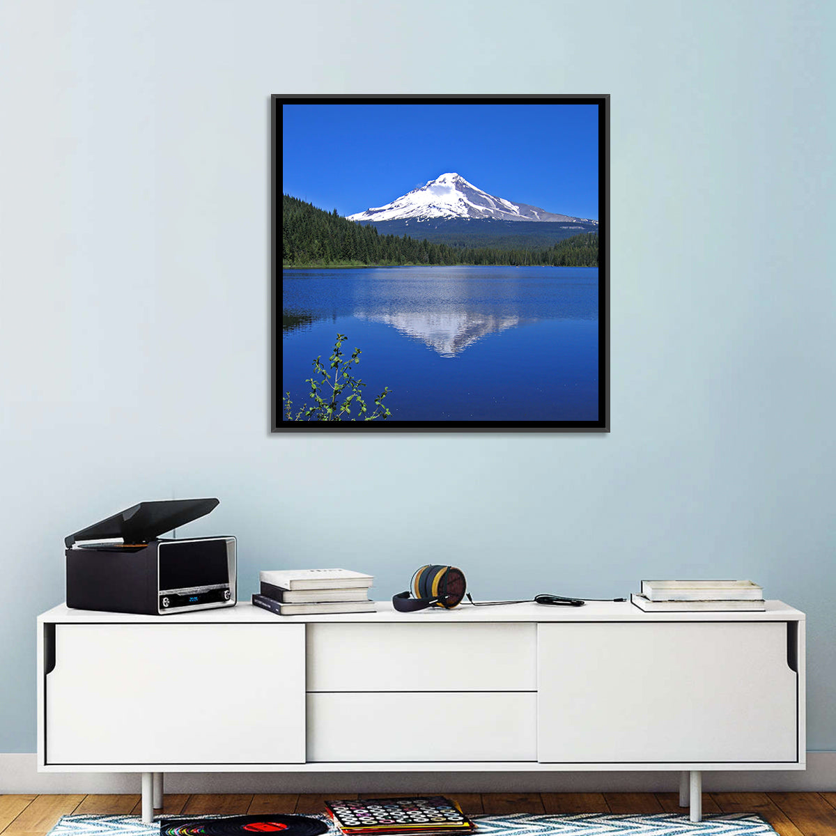 Mount Hood at Trillium Lake Wall Art