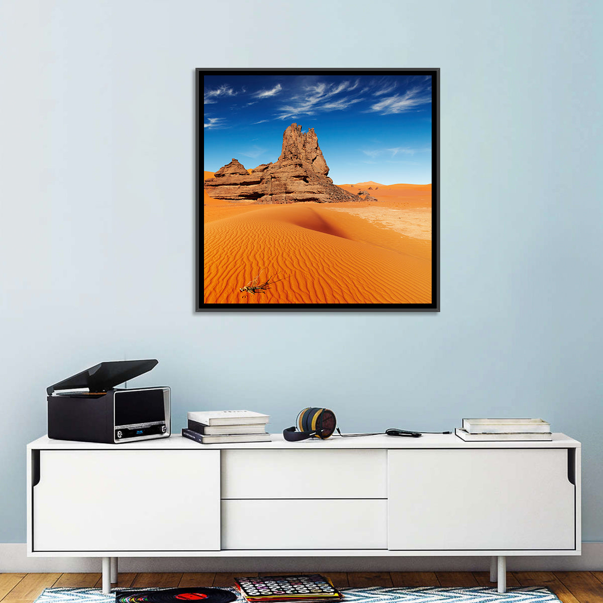 Sahara Rock Formation Landscape Wall Art