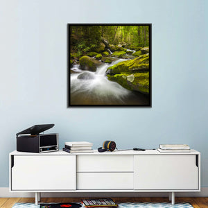 Gatlinburg Park Stream Wall Art