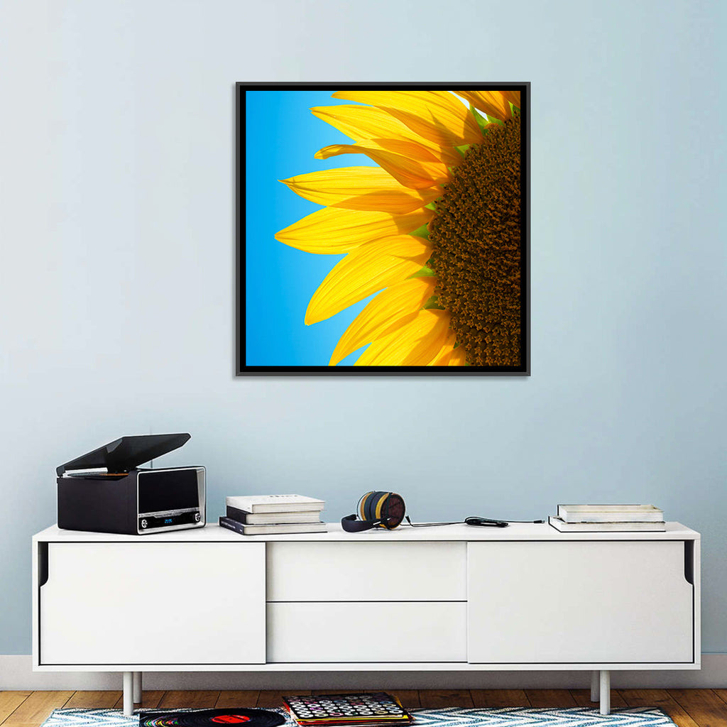 Sunflower Close-up Wall Art