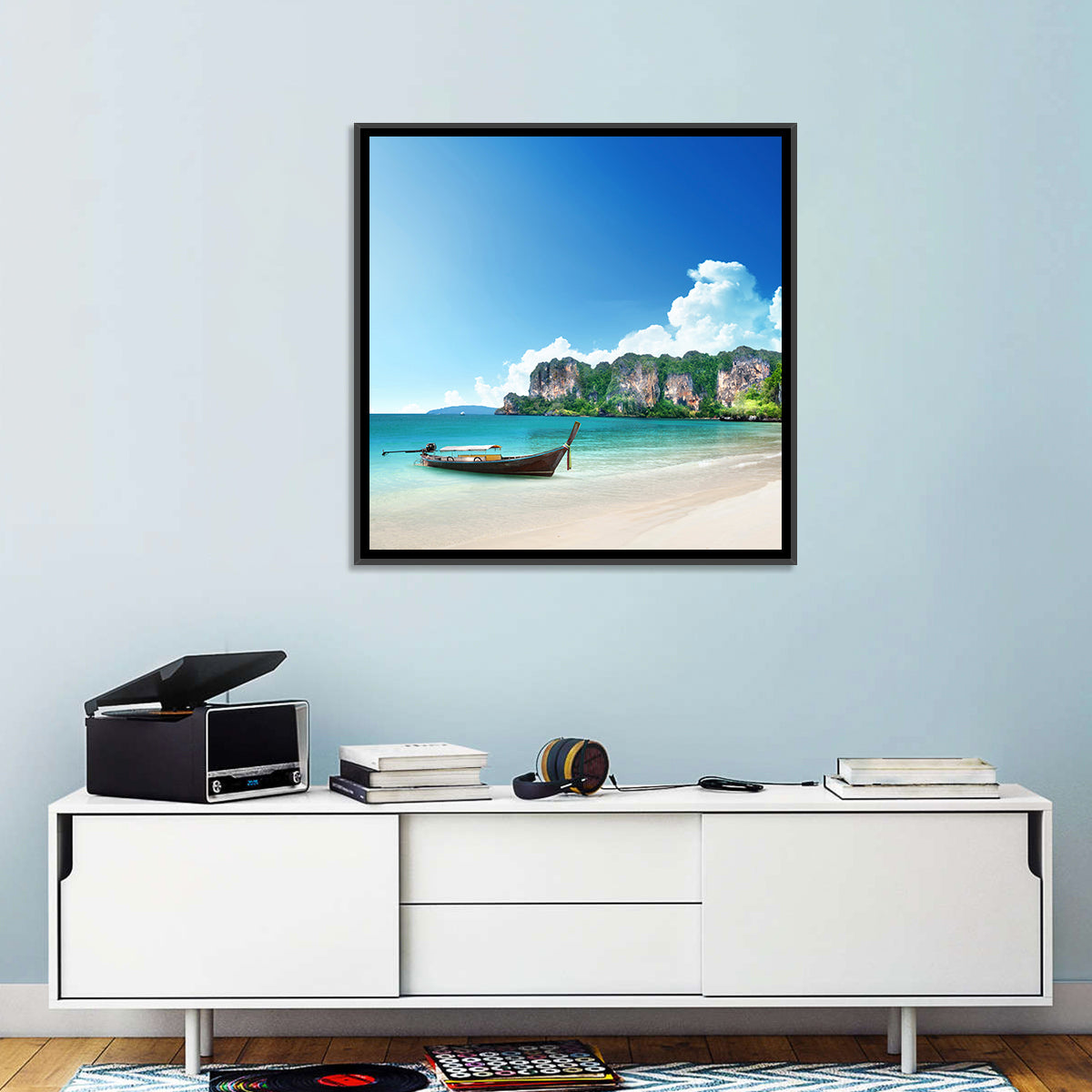 Railay Beach View, Krabi Wall Art