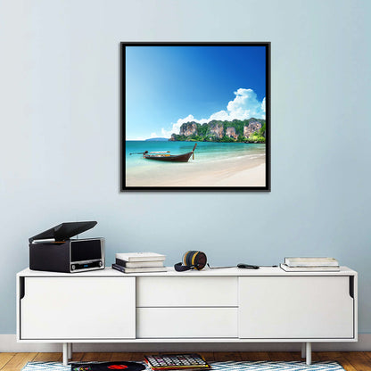 Railay Beach View, Krabi Wall Art