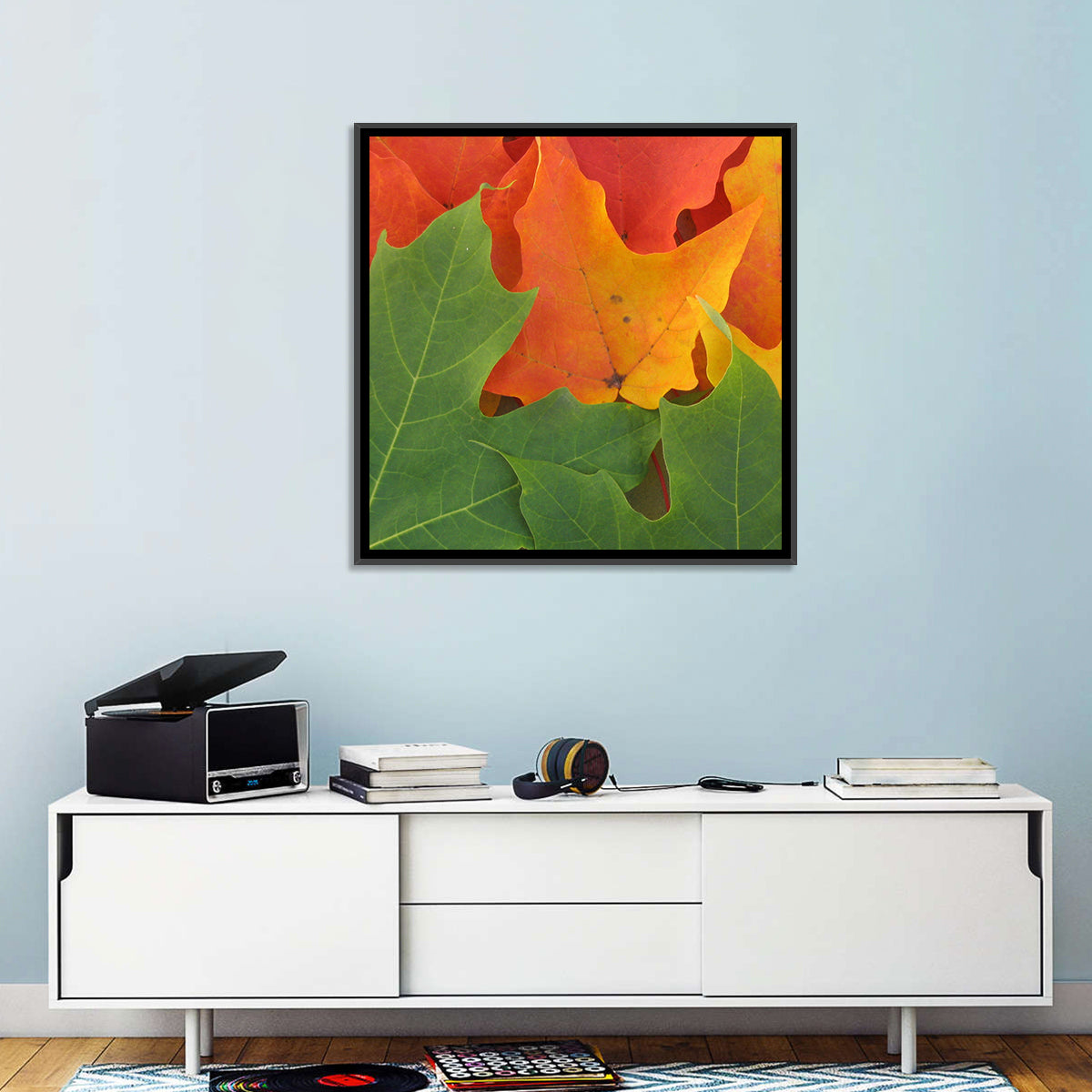 Autumn Maple Leaves Wall Art