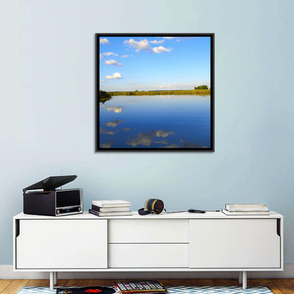 Lake Puckaway Reflection Wall Art