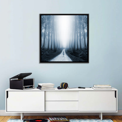 Scary Forest Road Wall Art