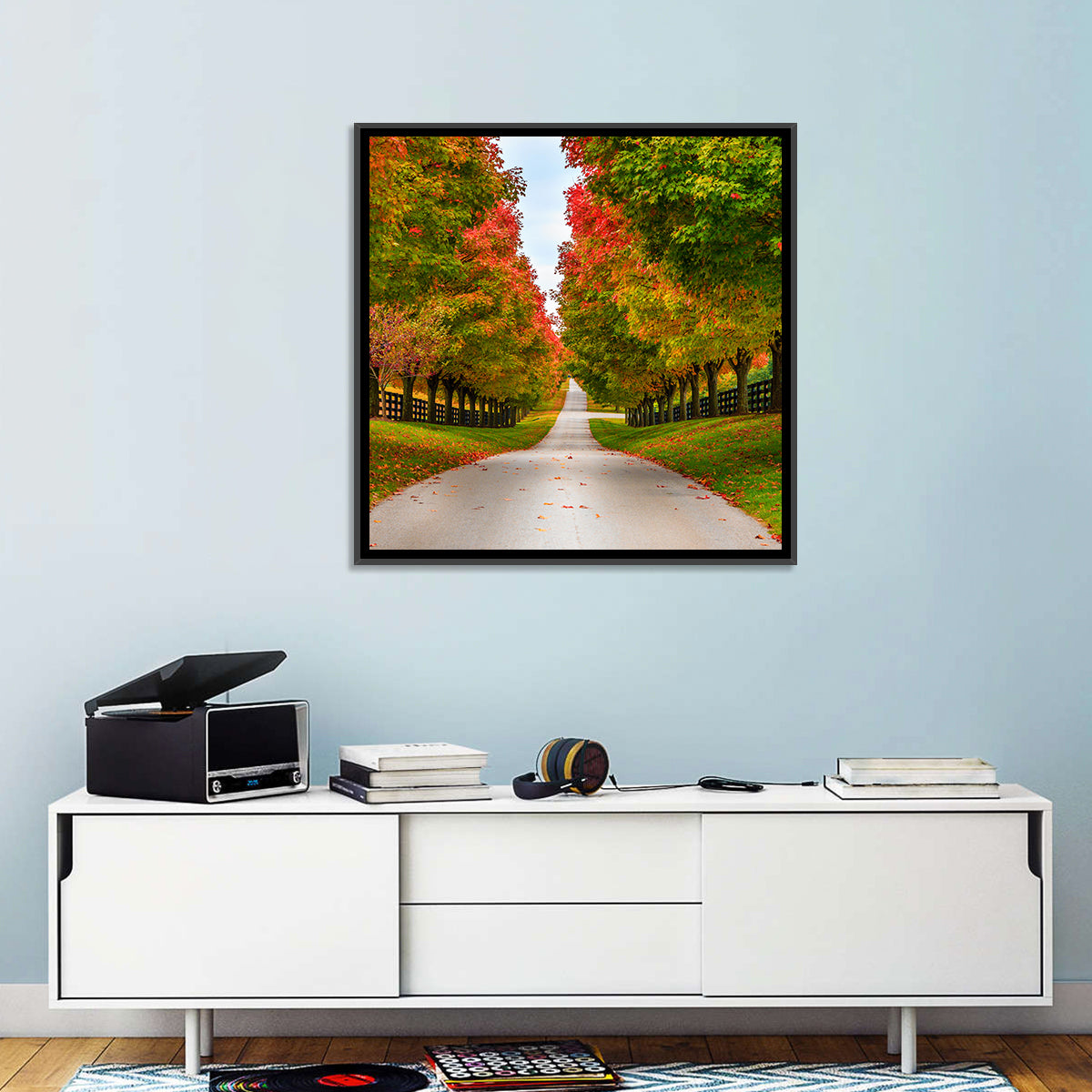 Tree-lined Farm Lane, Kentucky Wall Art