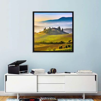 Tuscan Morning Landscape Wall Art