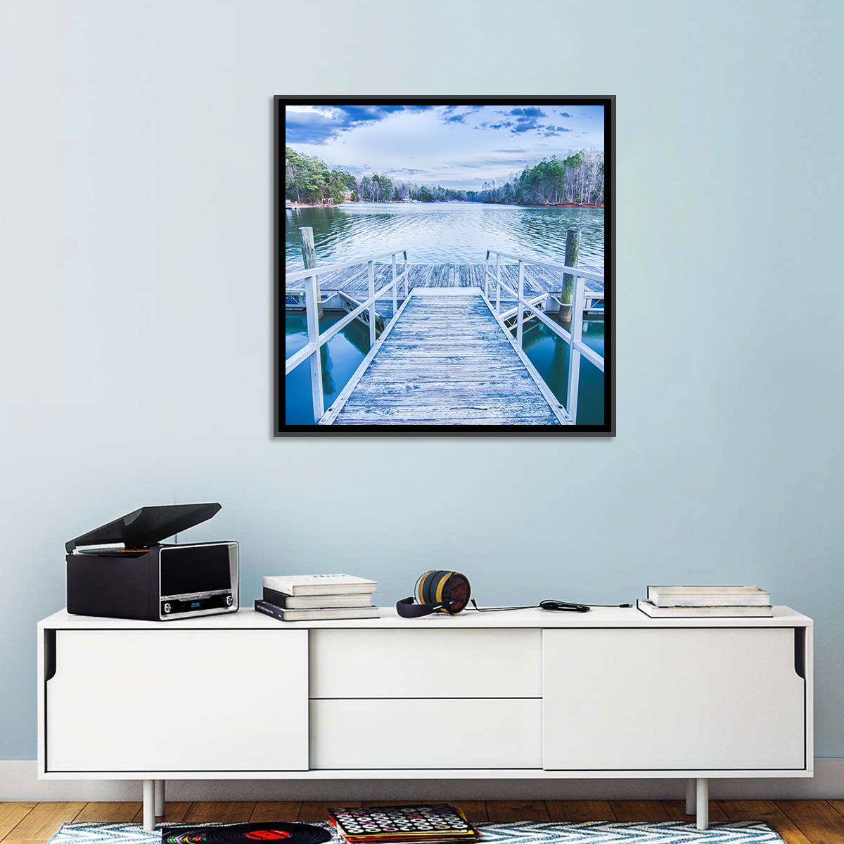 Morning at Lake Wylie Wall Art
