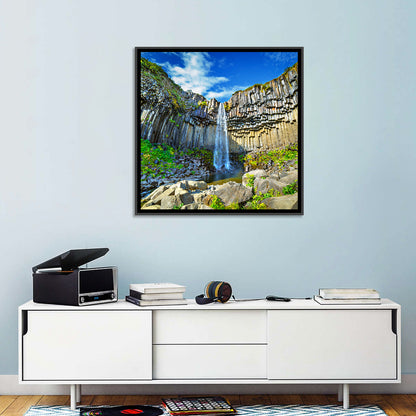Svartifoss Basalt Falls Wall Art