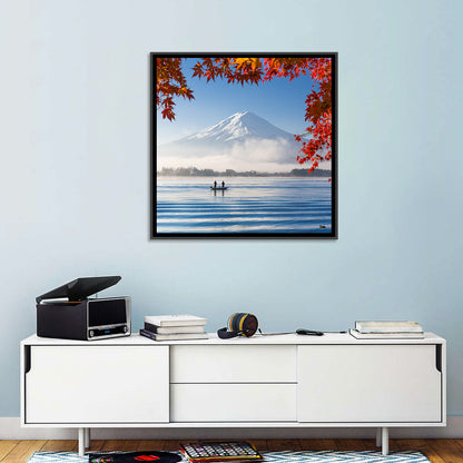 Mount Fuji Over Lake Kawaguchiko Wall Art