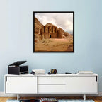 The Monastery of Petra, Jordan Wall Art