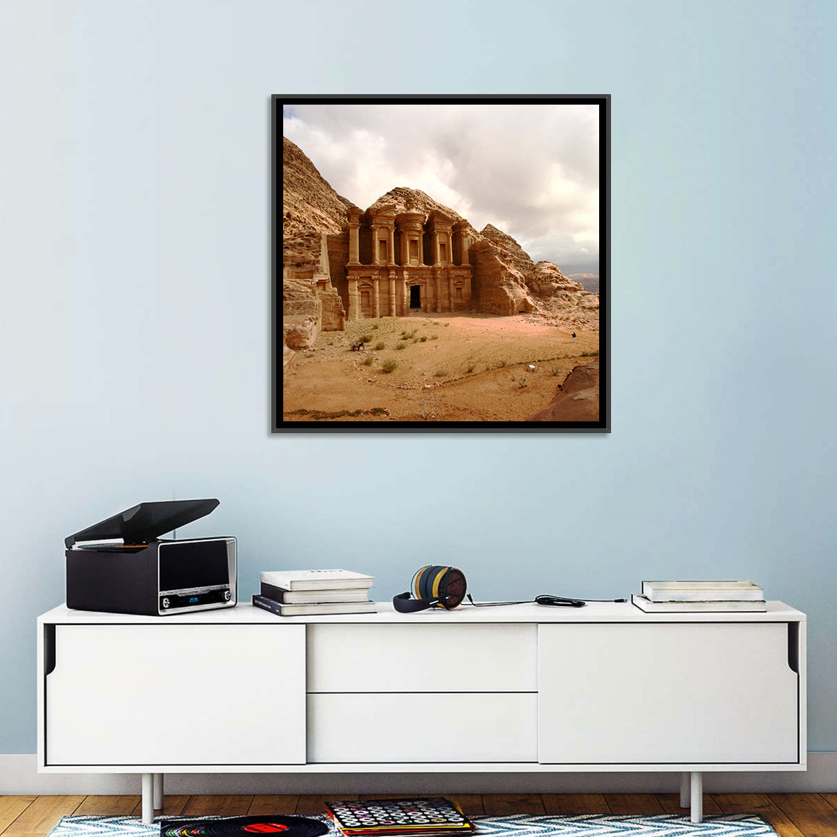 The Monastery of Petra, Jordan Wall Art