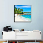 Sri Lanka Tropical Beach Wall Art