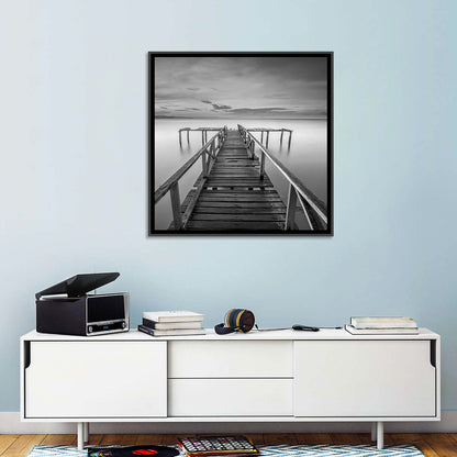 Teluk Tempoyak Jetty at Dusk Wall Art