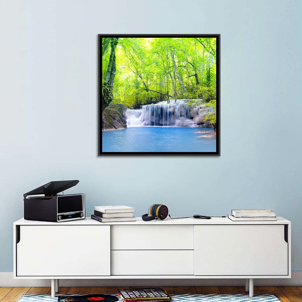 Erawan Waterfall Wall Art