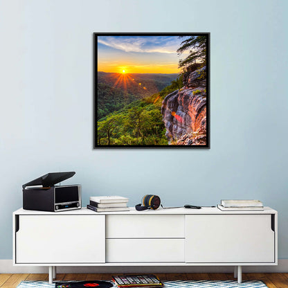Big South Fork Gorge Sunset Wall Art