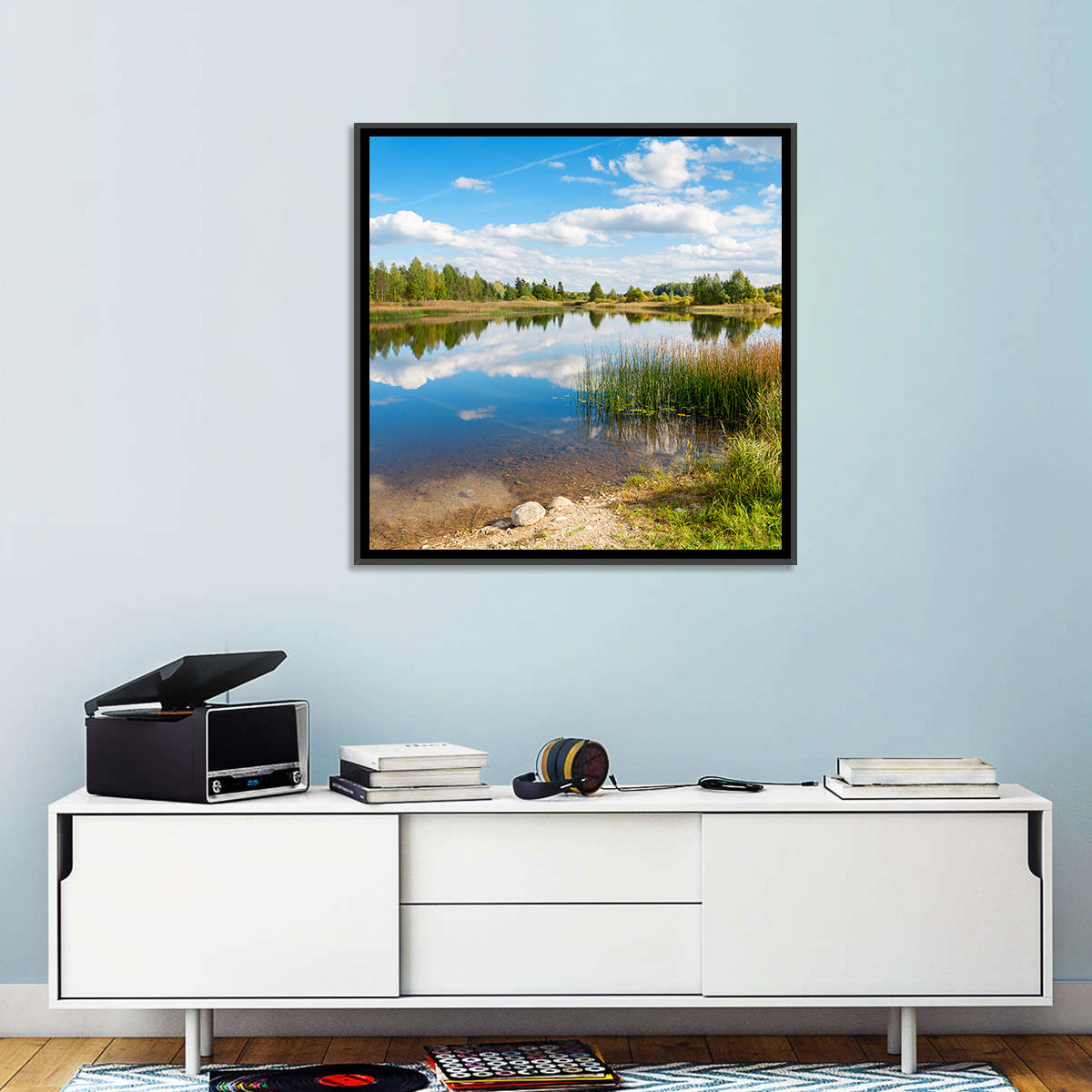 Paunkula Lake Reflections Wall Art