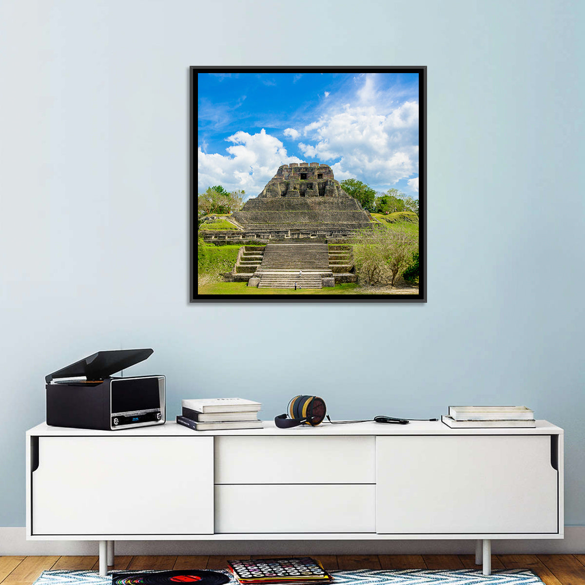 El Castillo at Xunantunich Wall Art