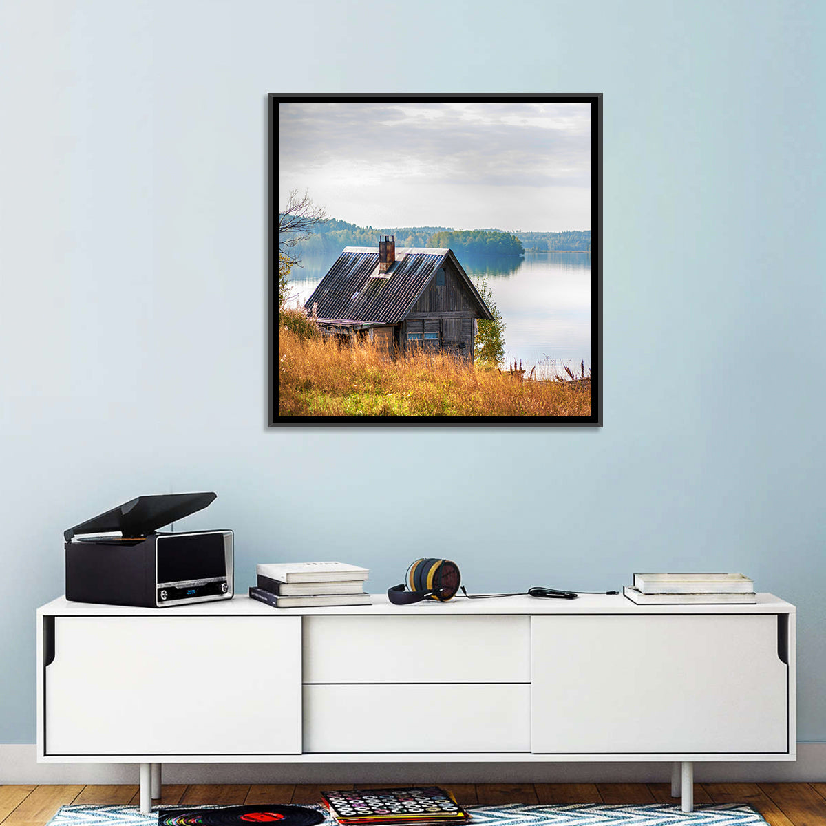 Salmon Lake Cabin Wall Art
