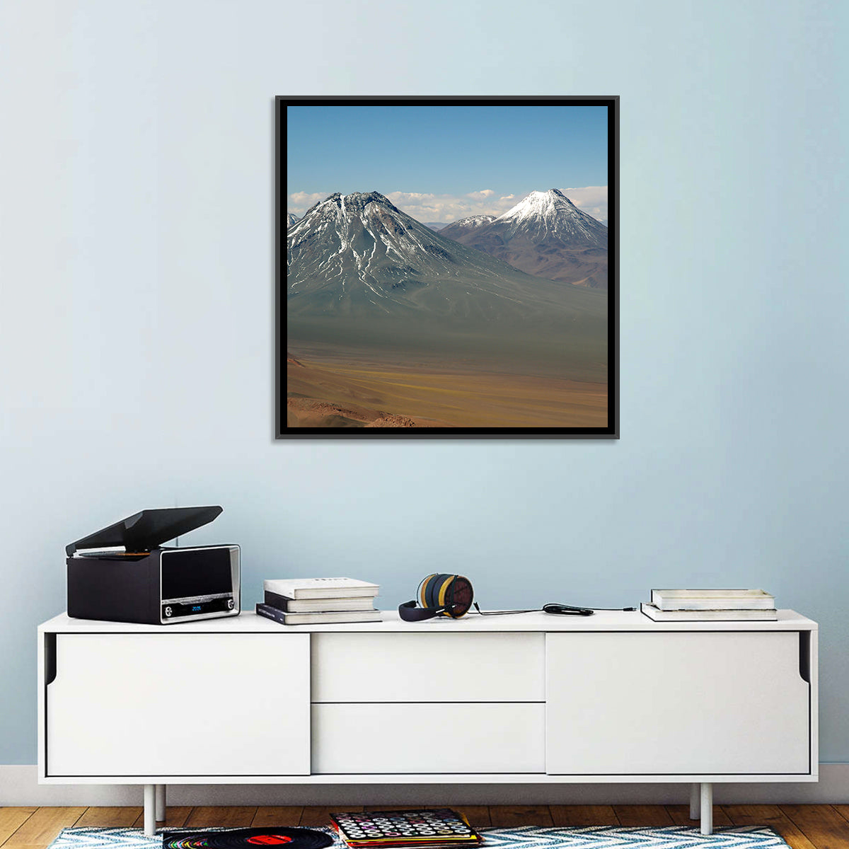Licancabur and Juriques Peaks Wall Art