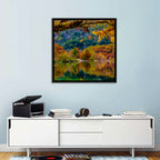 Frio River Autumn Reflection Wall Art