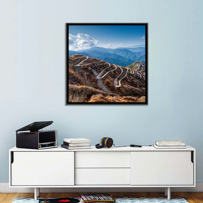 Zuluk Zig-zag Road, Sikkim Wall Art