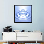 Heart-shaped Water Droplet Wall Art