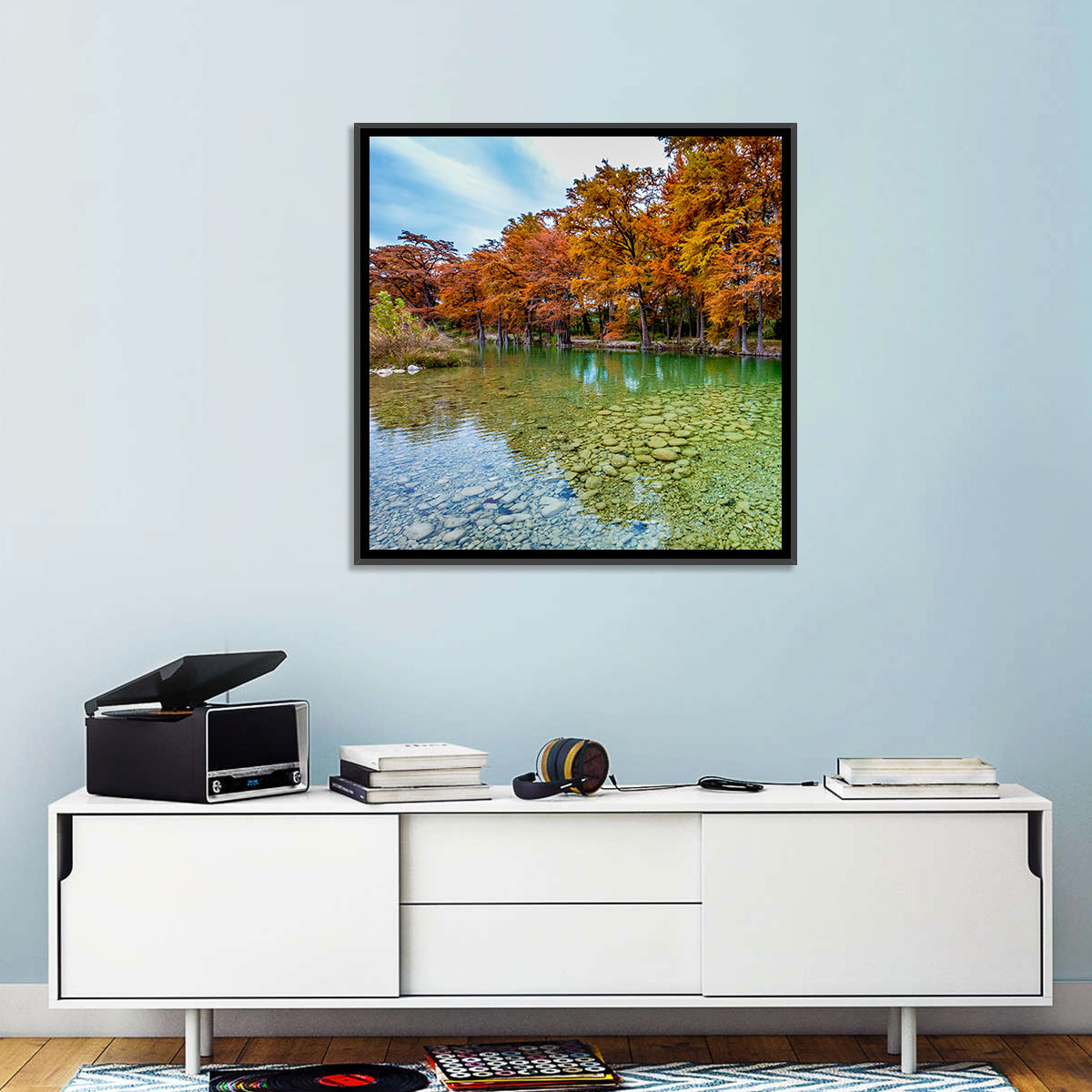 Frio River at Garner State Park Wall Art