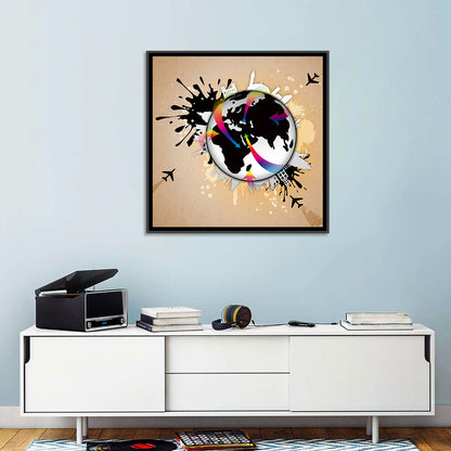 Global Travel Concept Wall Art
