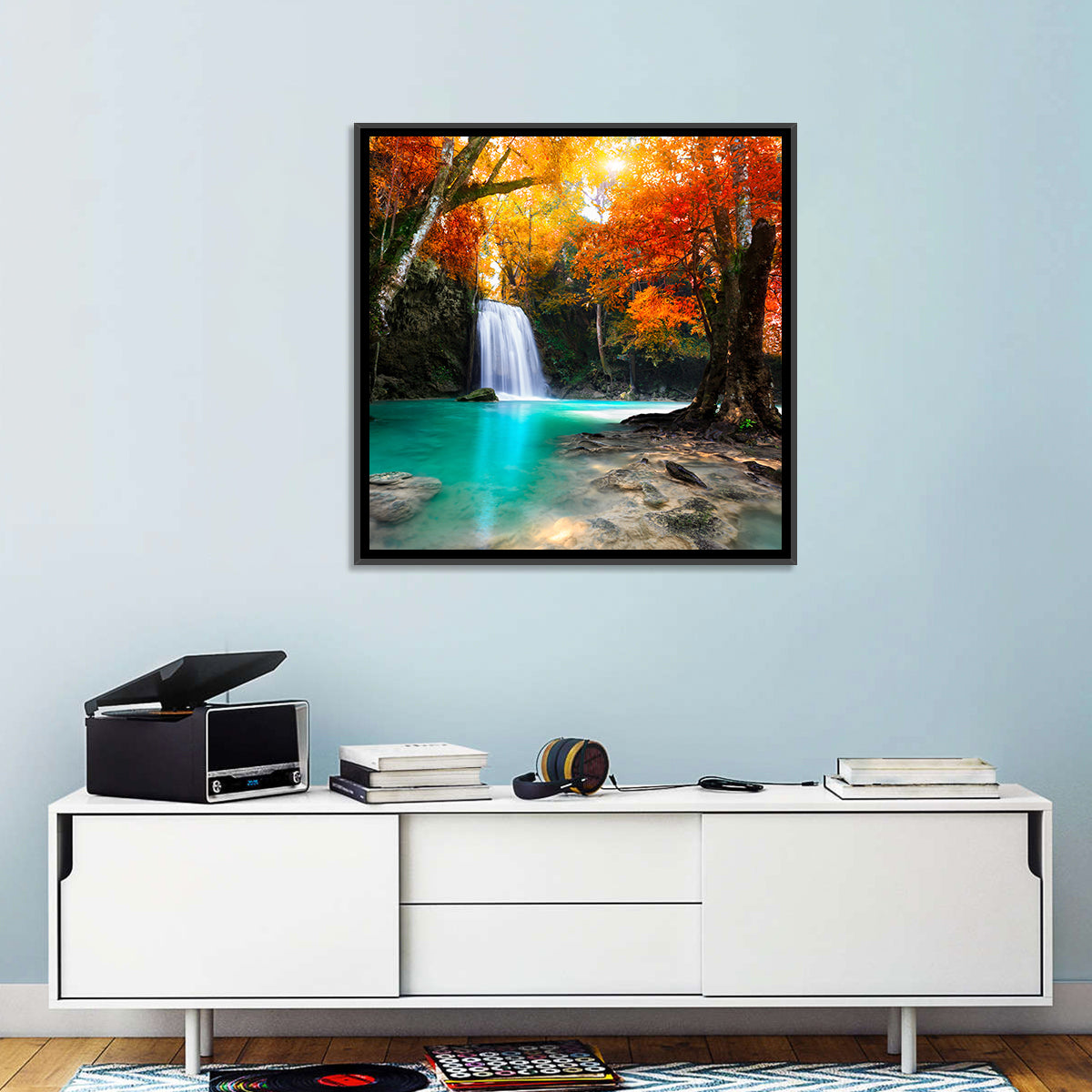 Erawan Waterfall, Kanchanaburi Wall Art