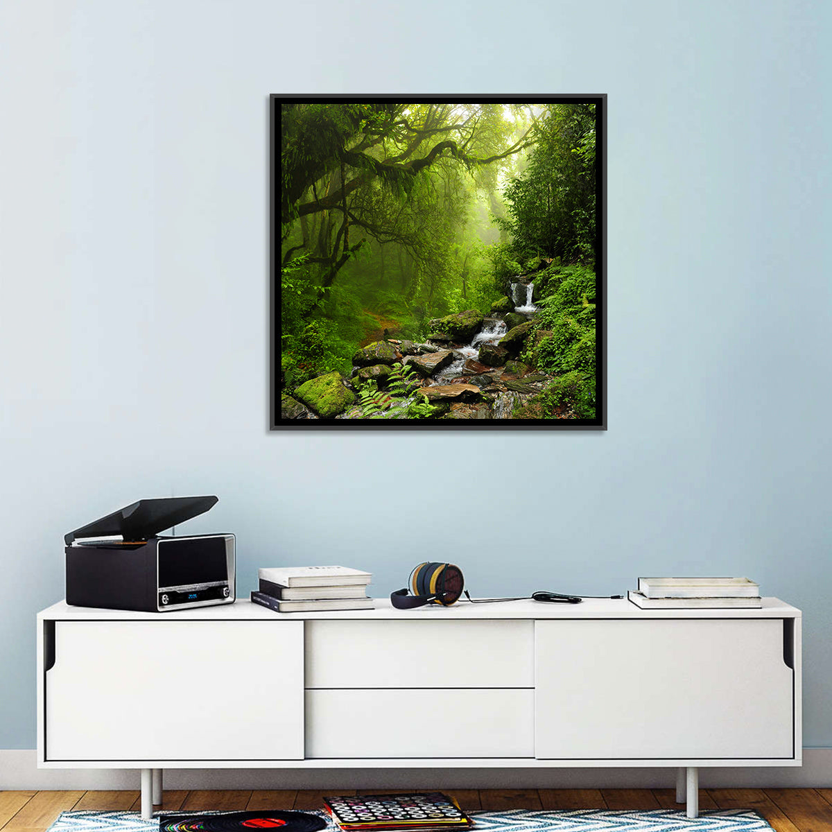 Annapurna Jungle Stream Wall Art