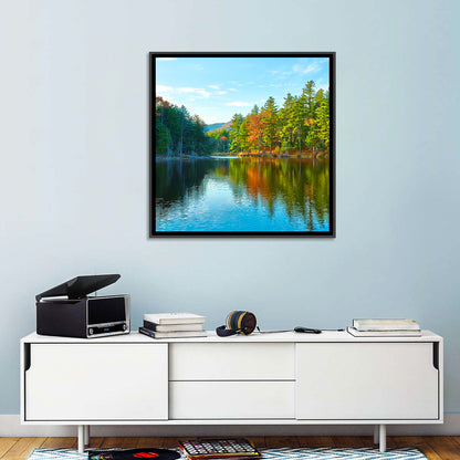 White Mountain Forest Reflections Wall Art