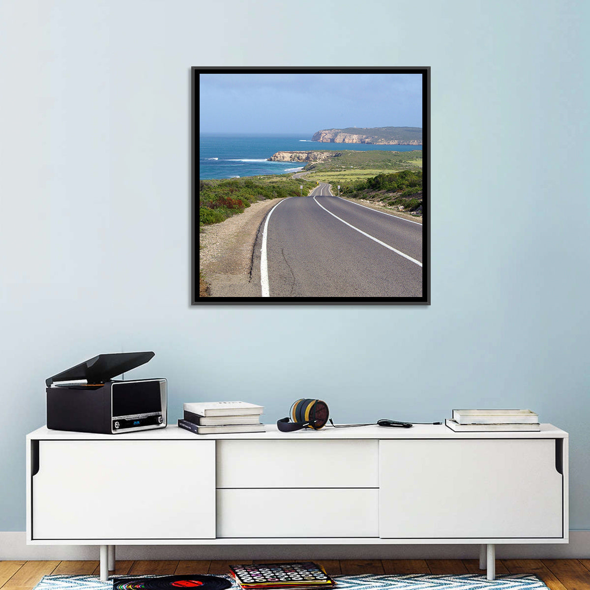 Inneston Coastal Road Wall Art