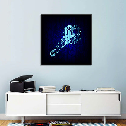 Digital Key Concept Wall Art