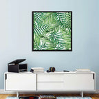 Palm Leaves Pattern Wall Art