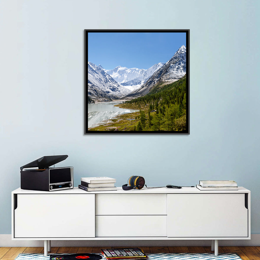 Akkem Lake Reflection Wall Art