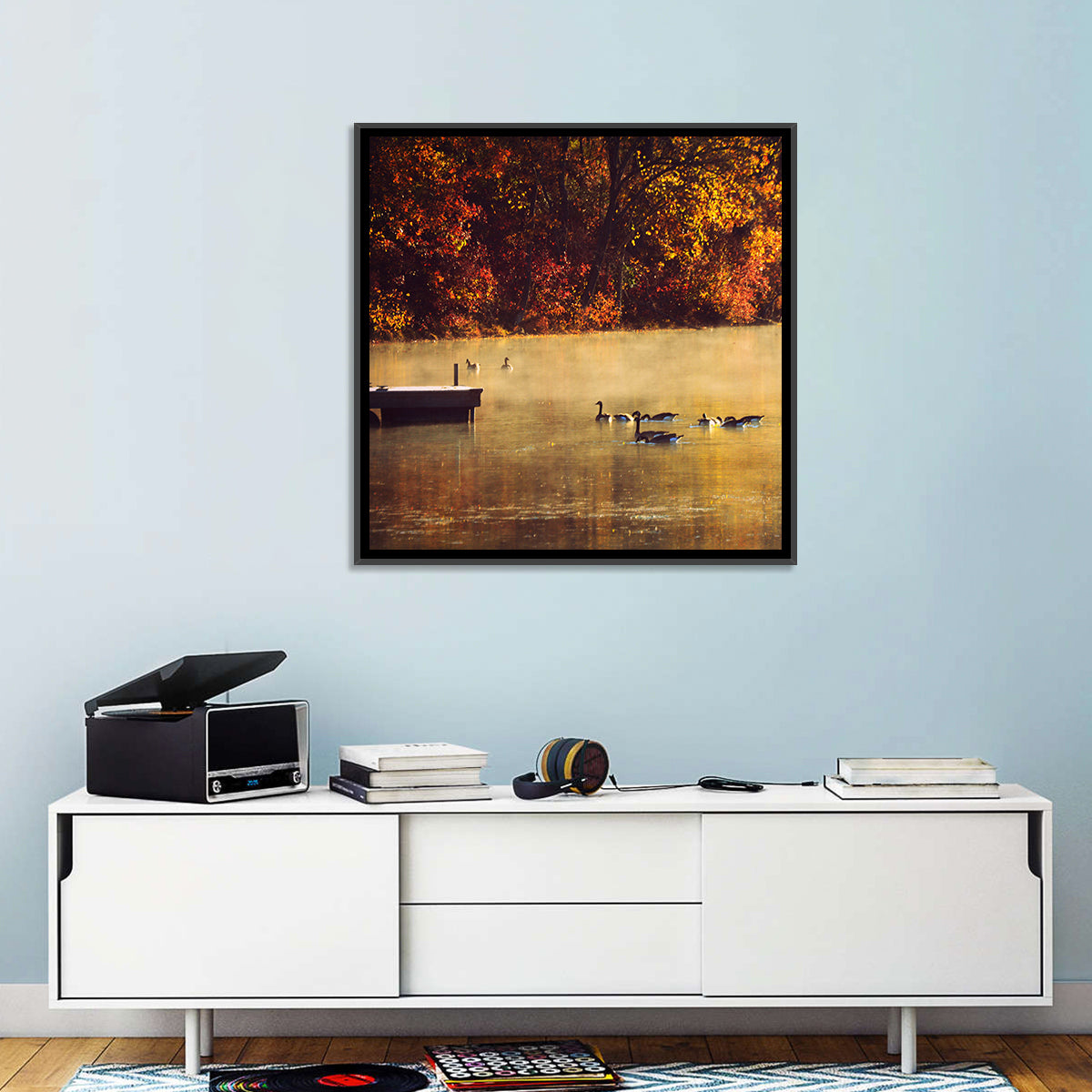 Governor Dodge Misty Lake Wall Art