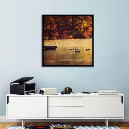 Governor Dodge Misty Lake Wall Art