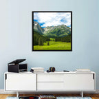 Arnibach Valley Summer Meadow Wall Art