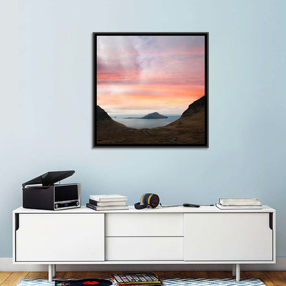 Klakkur Dusk Over Kalsoy Wall Art