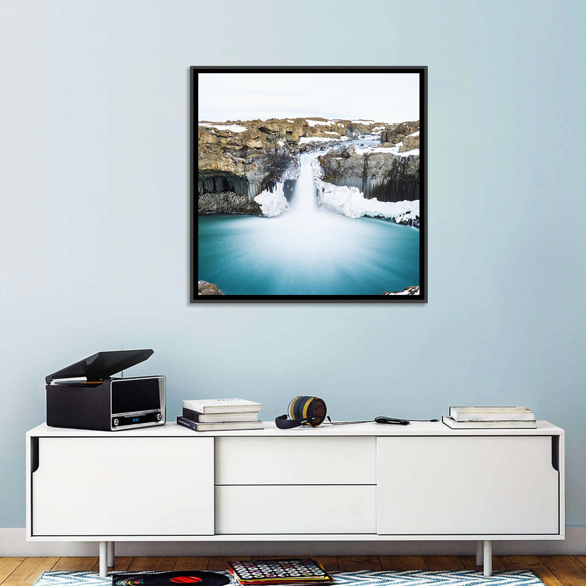 Aldeyjarfoss Basalt Waterfall Wall Art