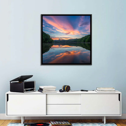 Appalachian Lake Sunset Wall Art