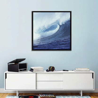 Powerful Breaking Wave Wall Art