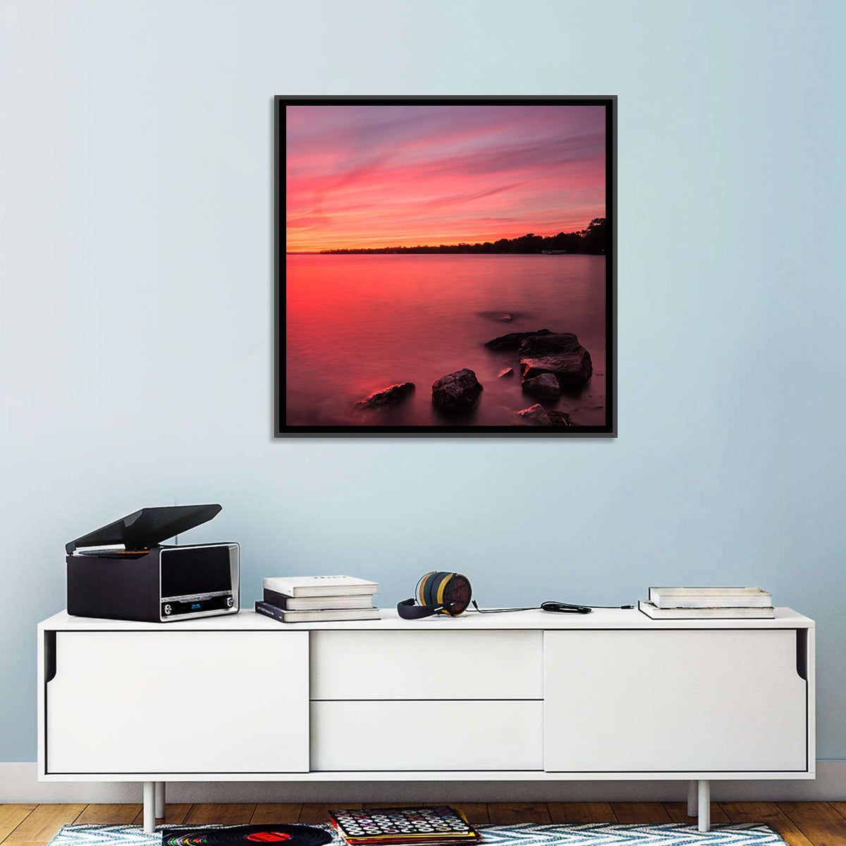 Lake Simcoe Sunset Wall Art